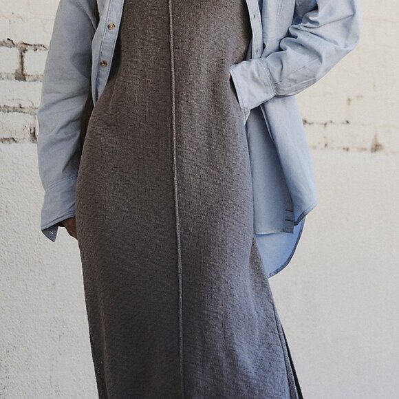 Free People Bri Sweater Maxi - M - Picture 2 of 2